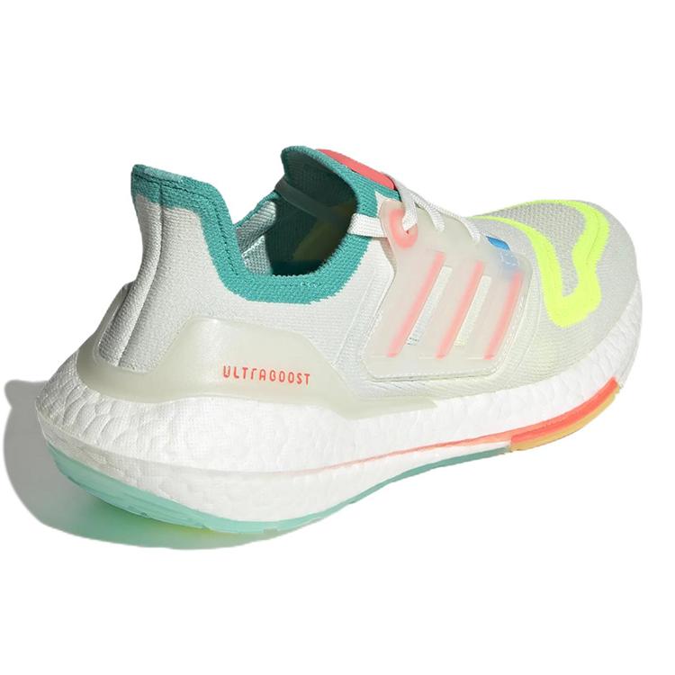 Nye Adidas Ultra Boost 22 White Tint Turbo Mint Rush Dame GX8015