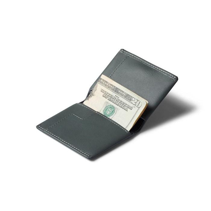 [Bellroy] Slim Sleeve Leather Wallet - Everglade Small