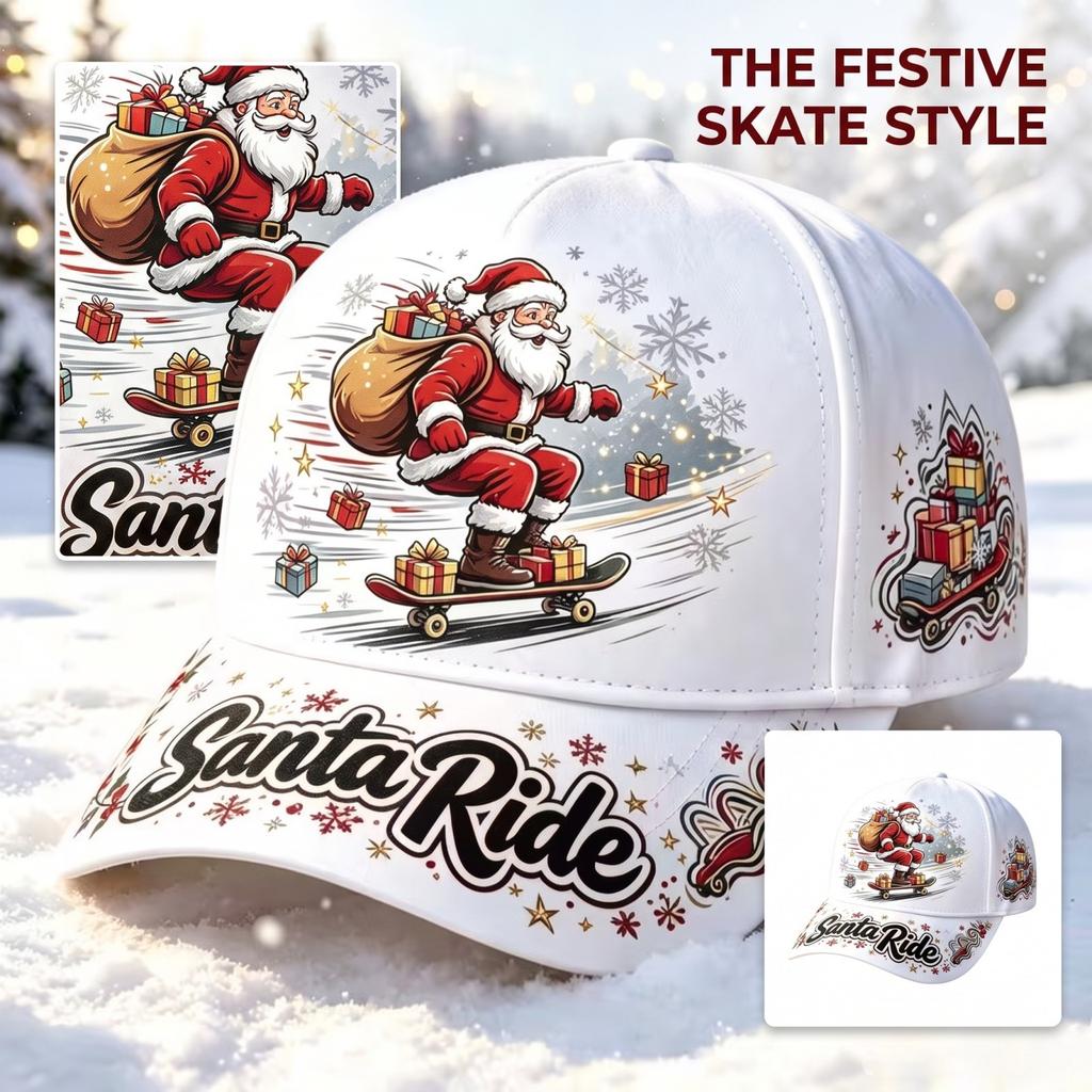Christmas Baseball with 3D Digital Print for Holiday Parties and Festive Occasions