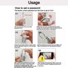 Transparent Customs Password Lock TSA Suitcase Luggage Coded Lock New Cabinet Padlock  for Travel
