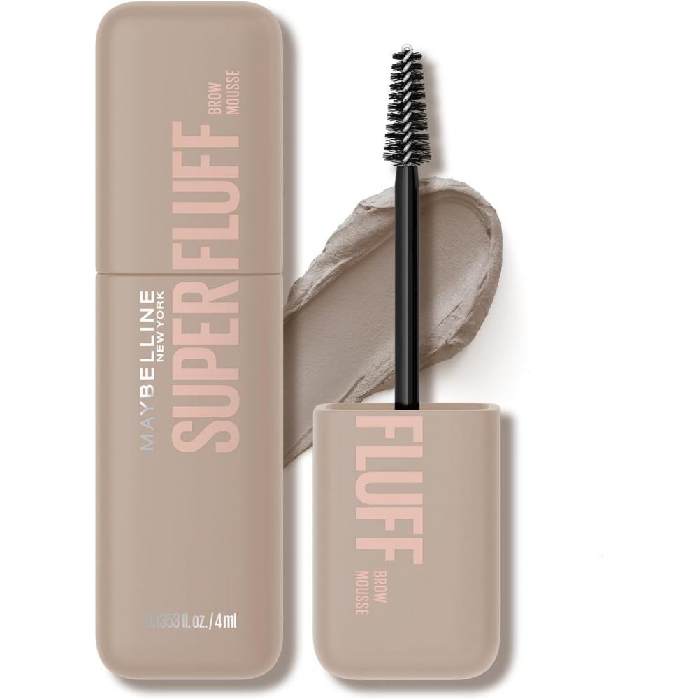 Maybelline  Maybelline  Sp Fluff Brow Mousse eyeBrow Mascara 01 Gray Brown 4ml 1 Gray Brown