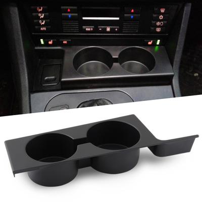 Portabicchieri anteriore per auto per BMW E39 Serie 5 1997-2003 Portabicchieri premium anteriore portatile nero per auto