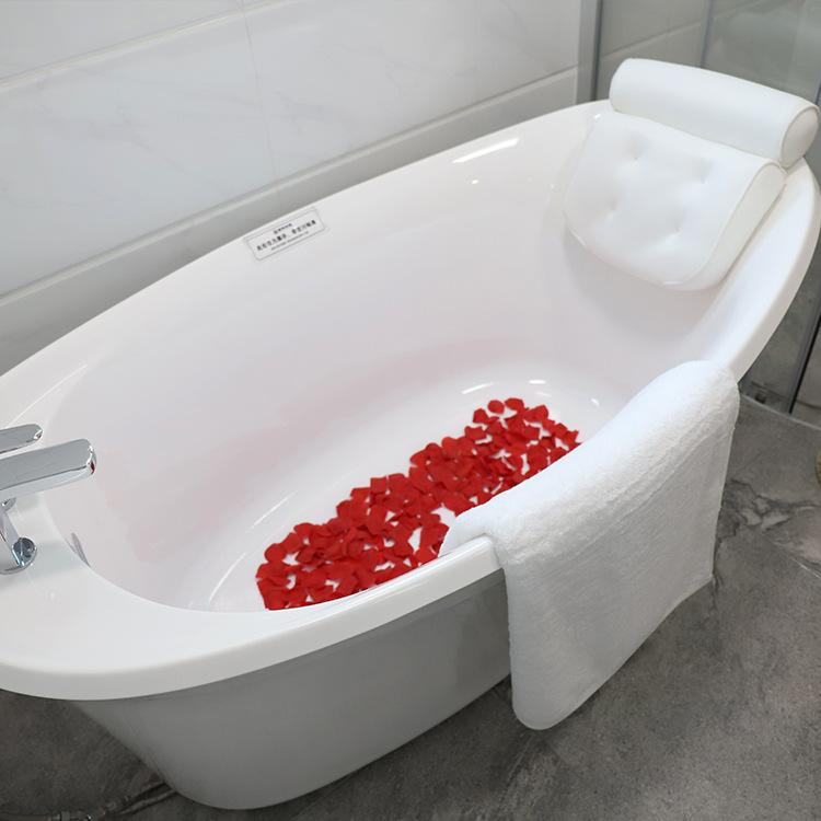 Buy Bath Pillow for Tub Bathtub Spa Ergonomic Neck, Head, Shoulder