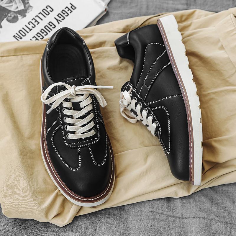 МодаБританский стильМужские повседневные кроссовкиУниверсальная деловая обувьЛегкие — фото 5