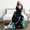 Izuku Midoriya Knitted Blanket Fleece Boku No My Hero Academia Anime Warm Throw Blankets for Bedroom Sofa Bedroom Quilt