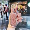 Suitable For Xpeng P7 Keycase G6 G9 P5 P7I X9 G3 Keycover Key Shell Keychain Cute Bear Keychain Sparkling Car Key Case