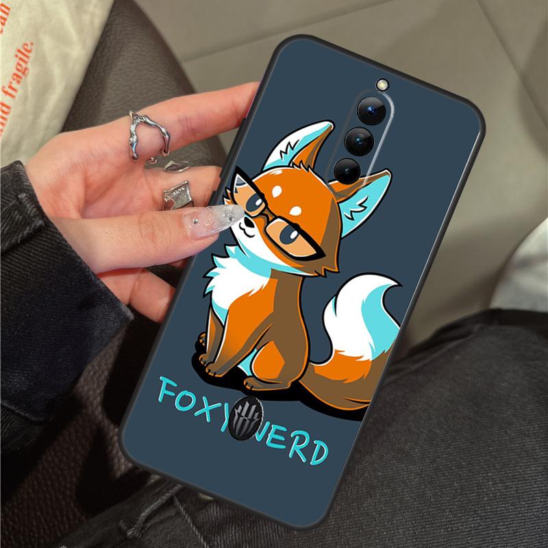 

Anime Funny Fox Case For ZTE Nubia RedMagic 11 9 8 10 Pro Plus 8S 9S 10S Pro 5G 5S 6 7 6S 7S Pro 10 Air Cover Red Magic 7S