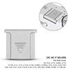 JJC Hot Shoe Covers for Fujifilm X Half GFX 50S Silver (4-Pack) GFX100RF, X-M5, X-E5, X100VI, X-T50, X-T5, X-H2, X-H2S, X-E4, X-S10, X-T4, X-T3, X-T2,