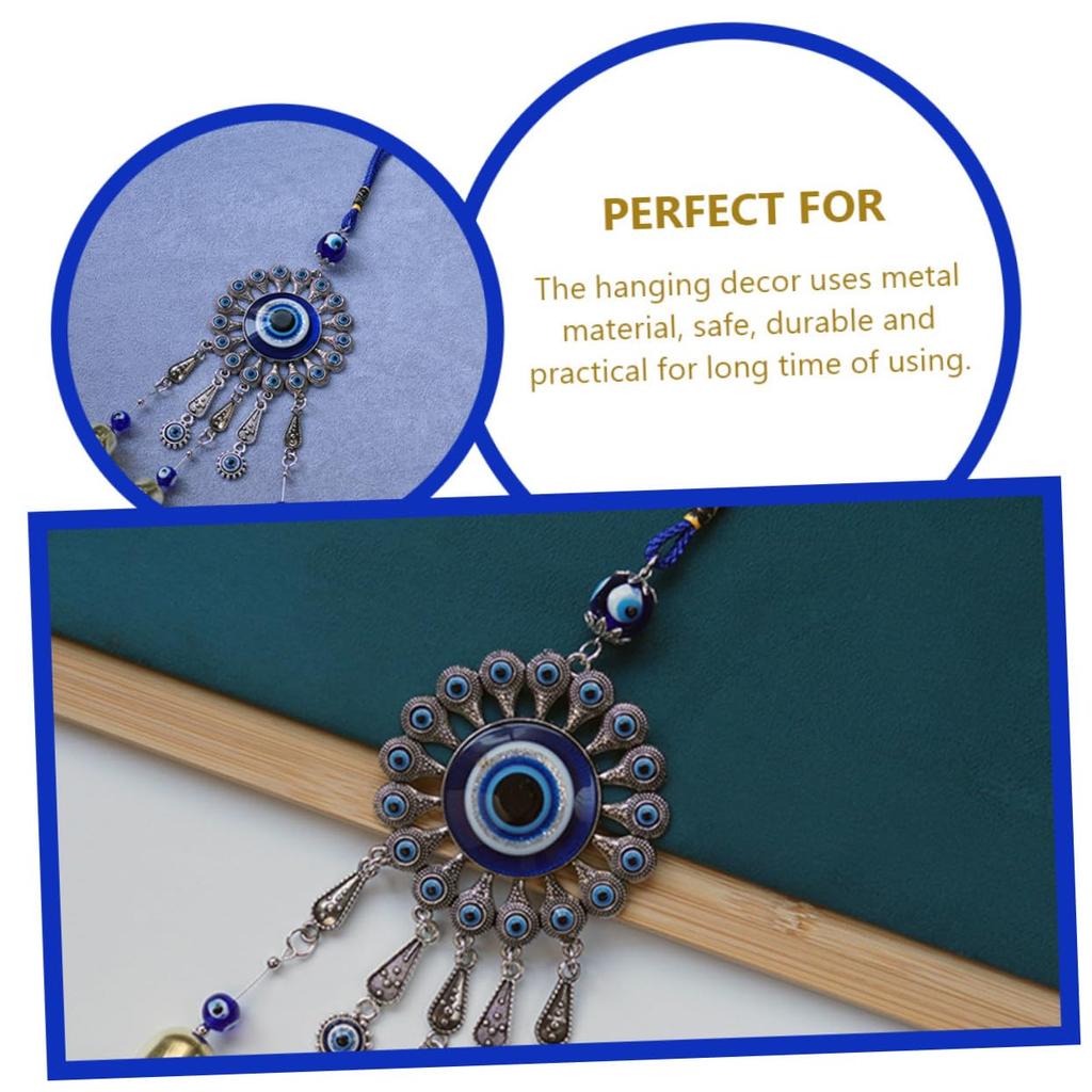 TOBBOMEY Nazar Bonciu Turkish Product Durable Metal Evil Eye Car