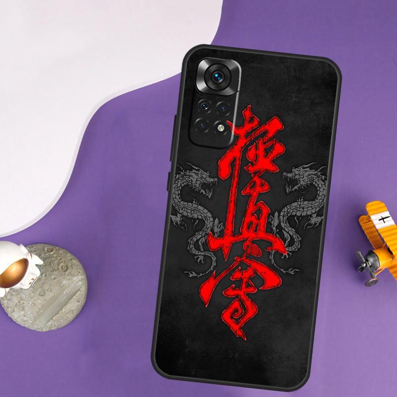 Oyama Kyokushin Karate Hülle Für Xiaomi Redmi Note 13 Pro 14 12 9 10 11 Pro 10S 11S 12S Redmi 14C 13C 10C 12C Abdeckung