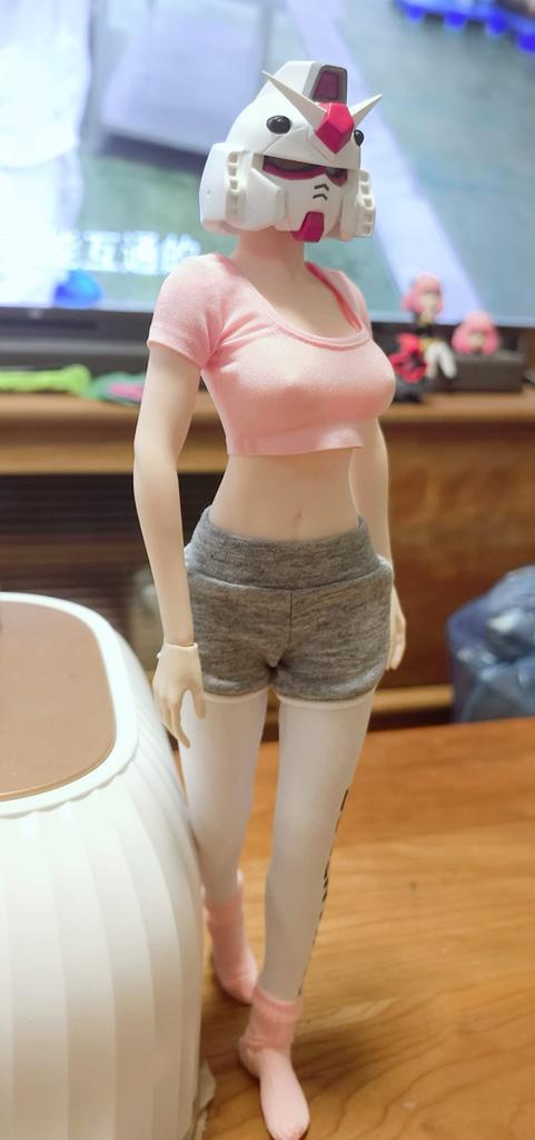 Figure School Girl Beauty 2023 Gray Gym Wear Sports Shorts Pants Head and Other Clothes Are Not [TOYBARJAPAN] 1/6 Accessories/High (Body, Included)