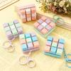9 Key Fidget Keyboard Toy For Adults Kids Stress Relief Anti Anxiety Finger Press Game Keychain