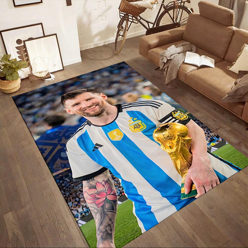Messi 68 Area Rug Suitable for Dormitory Kitchen Decorate room Dining Room Antislip Carpet Office home decor