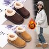 Girls' Cotton Shoes, Children's Birkenstock Shoes, New Winter Shoes, Big Kids' Winter Plush and Thickened Shoes, Large Cotton Fur Shoes