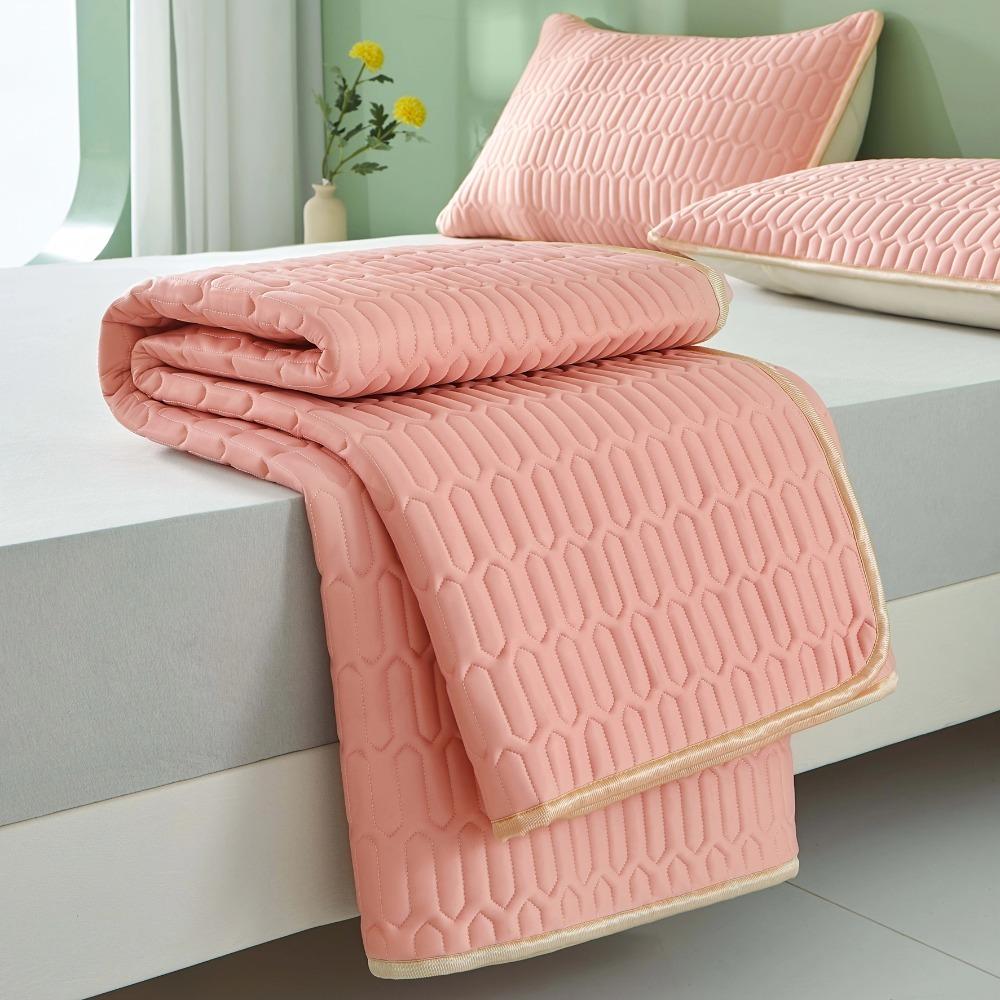 Quilted Bed Sheet Cooling Pad Anti-wrinkle Summer Sleeping Mat Durable Bedspread Summer