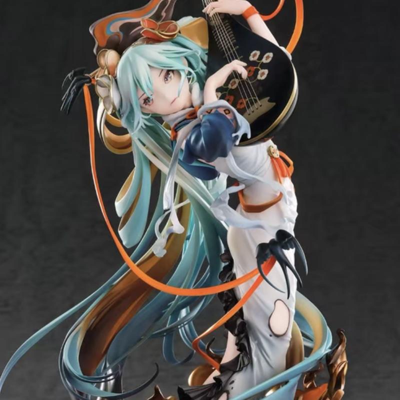 1/8 PVC Long Hair Hatsune House Of Flying Daggers Anime Peripherals Desk Setup Ornament Anime Girl Trendy Toy Model Boy'S Gift