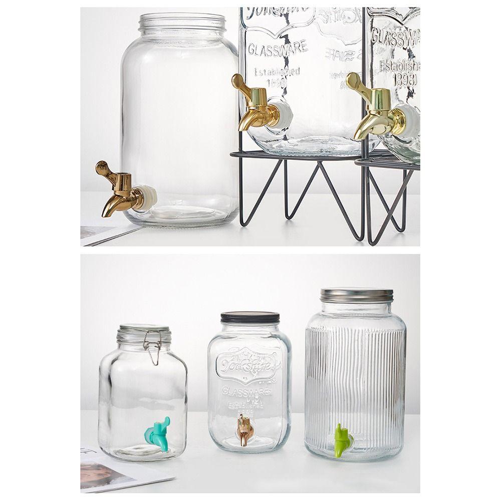 Leak Resistant Replacement Dispenser Spigot Built-In Filter Filter Faucet Glass Bottle Use