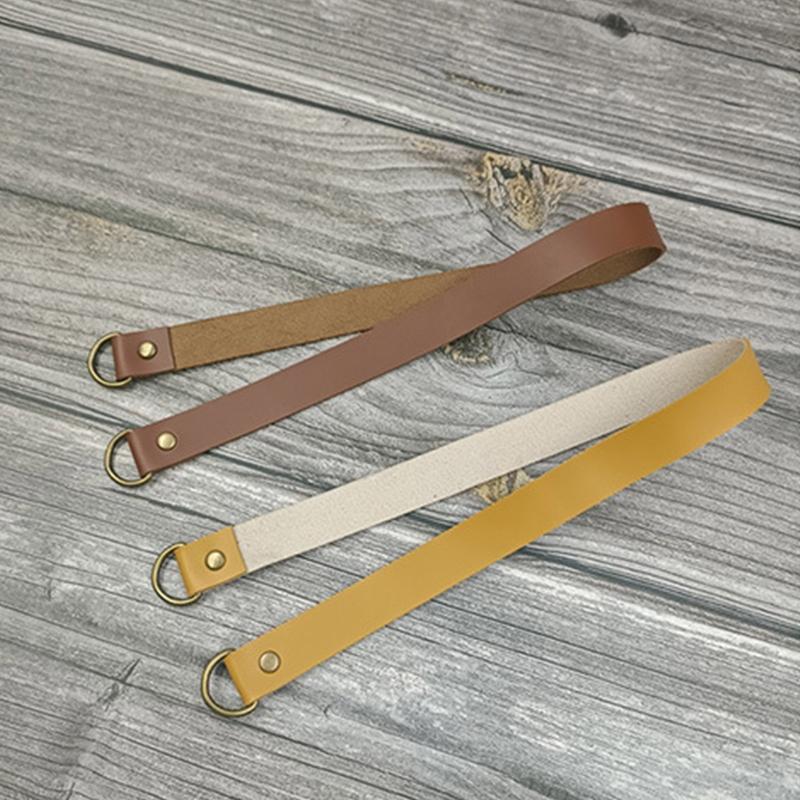 2 Piezas Abrazaderas de Cortina de Cuero Hebilla de Cortina de Cuero Creatividad Soportes de Cortina Clásico Europeo Retro Abrazaderas de Cortina