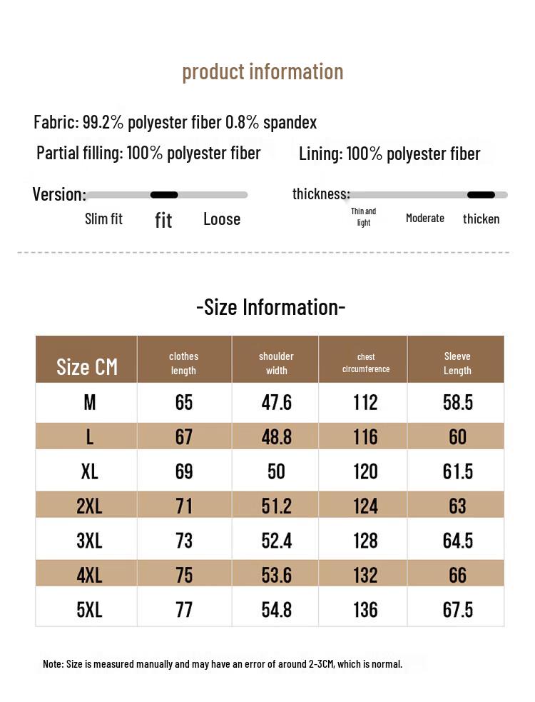 Jeanswest Herren Warme Fleece Outdoorjacke