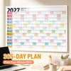 Wall Mounted Wall Calendar Large To Do List Planner Durable Schedule Organizer  Office Supplies
