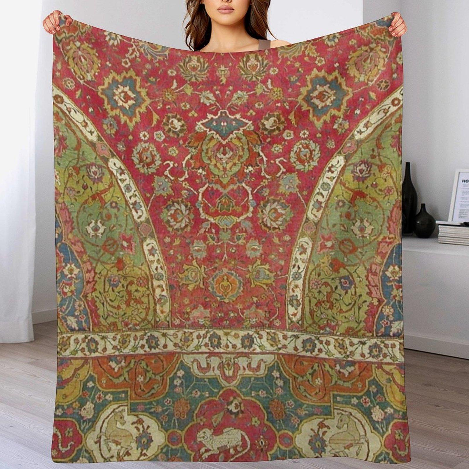 

Antique Kilim 8 Throw Blanket Soft Cozy Blanket for Pet Kids Adults 102x76cm(40x30in)