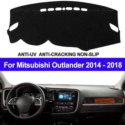 Auto Armaturenbrett Abdeckung Dash Matte Anti-Sonne Für Mitsubishi Outlander 2014 2015 2016 2017 2018
