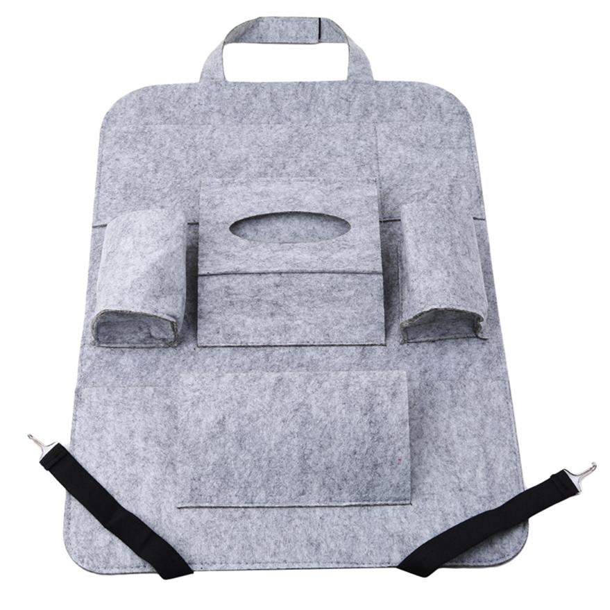 Держатель-органайзер на заднем сиденье автомобиля Потолочная многофункциональная дорожная сумка для хранения Подвесная сумка