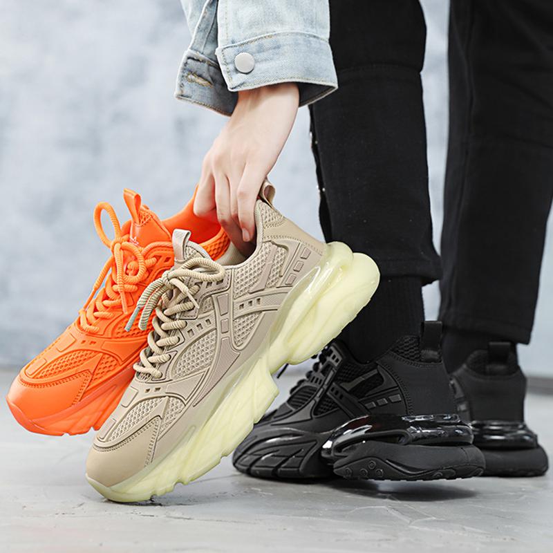 Fashion Men's Shoes Casual Shoes Men Non-slip Outdoor Sports Shoes Women Men Couples Sport Shoe Breathable Running Sneakers Mesh