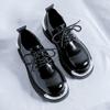 New High-quality Leather Trend Men's Shoes Leisure Luxury  Party Outdoor Activities Stroll Elevated Thick Soled Shoes
