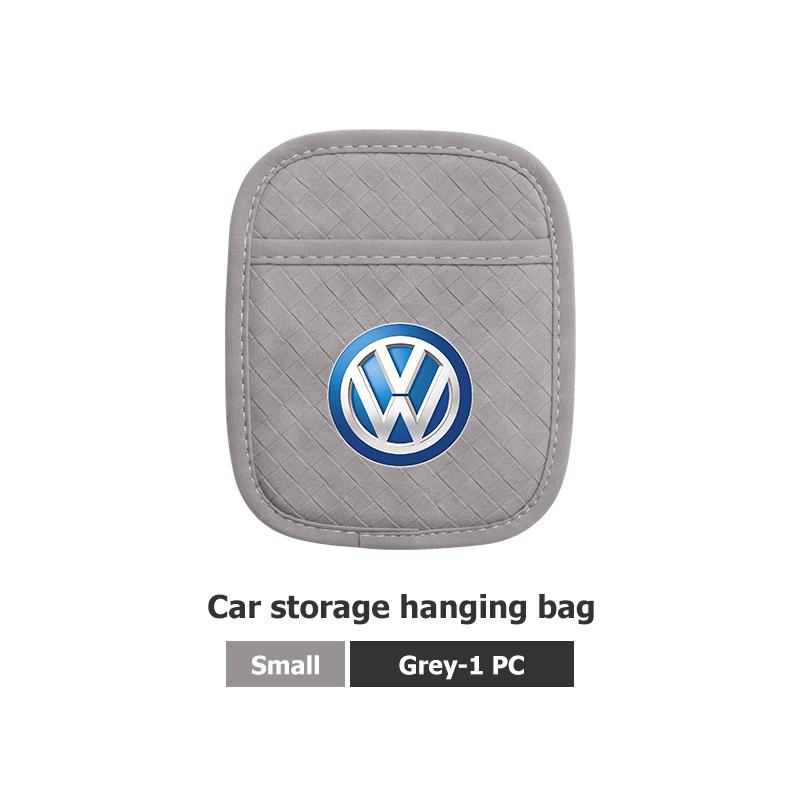 For Volkswagen VW Car Storage Hanging Bag Phone Key Card Pounch Pocket Passat Golf 4 5 6 Tiguan Polo Scirocco Jetta CC zg6