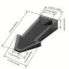 1Pcs Door Stopper Safety Silicone Anti-skid Windproof Door Stop Door Rear Retainer Anti-collision Stop Home Bedroom