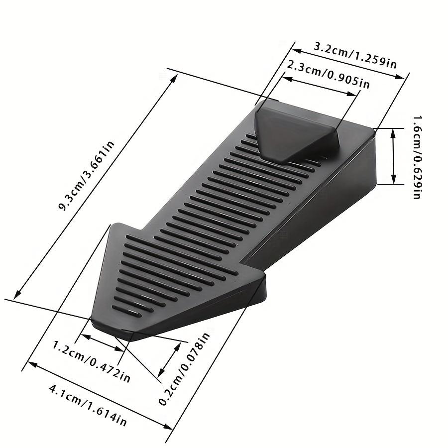 1Pcs Door Stopper Safety Silicone Anti-skid Windproof Door Stop Door Rear Retainer Anti-collision Stop Home Bedroom