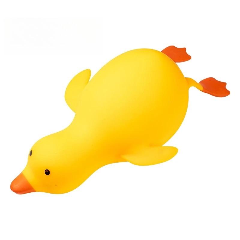 Pato Antiestrés Squishy Juguetes Fidget Animales Lindos Pato Juguete de Apretar de Rebote Lento Juguetes de Estirar para Descompresión para Amigos El Mejor Regalo
