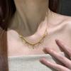 Inspiration Design Multi Layer Chain Starry Lace Tassels Necklace Fien Exquisite Star Collar Banquet Jewelry Gift for Women