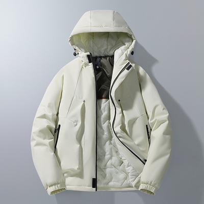 Men's Cotton-padded Clothes, New Autumn and Winter Models, Piled and Thickened Graphene Jackets, Men's Warm and Cold-proof Casual Jackets