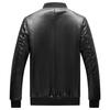 Men's Slim Fit PU Leather Baseball & Stand Collar Jacket - Autumn Winter Korean Style Casual Motorcycle Outerwear