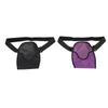 2pcs Ostomy Bag Cover Waterproof Adjustable Large Load Capacity Colostomy Pouch Cover Purple Black