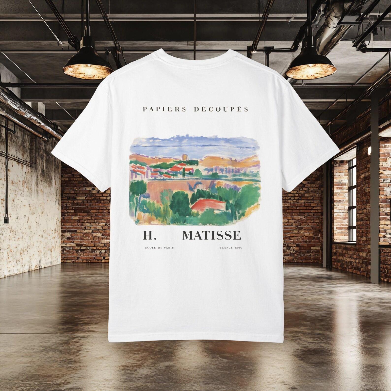 Henri Matisse Tee, Papiers Découpés Artwork Shirt, Fauvism Art T shirt, Museum Inspired Graphic Tee, Modern Art Gift S