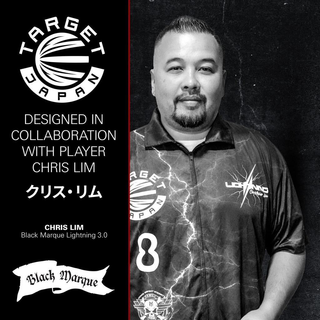 TARGET Japonia BLACK MARQUE Săgeți Tungsten Steel Tip Lightning 6 SĂGEȚI ARGINTII SWISS NANO POINT 30mm 3.0 90% Set, 21G, K-Flex Nr. Formă, (Lightning 3.0)