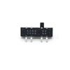 10Pcs 4 Pin Mini Slide Switch On-Off 3Position Micro Slide Toggle Switch Miniature Horizontal Slide Switch