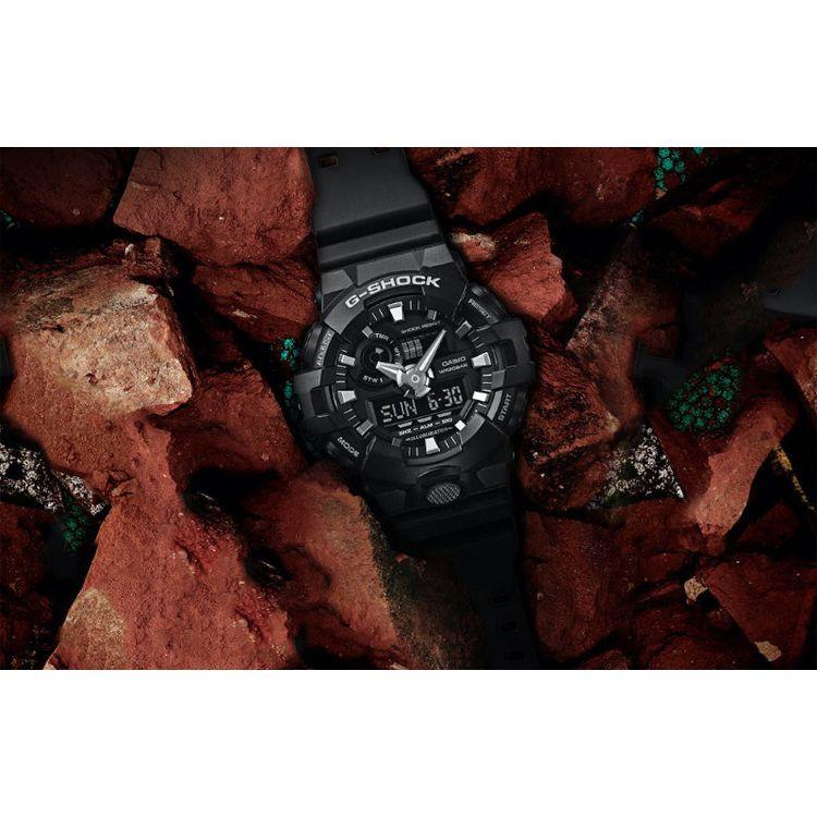 Casio G-Shock Godzilla Collaboration Gift Box Classic Pointer Dual Display Waterproof Quartz Movement Resin Strap Men watches Black GA-700-1BPRG