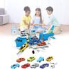 With Aeroplane Toy Vehicles Transport Cargo Airplane Car Children Set Gifts