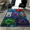 Cybernetic Fish Showcase Pattern Rug Floor Mat for Living Room or Bedroom Soft and Comfortable Carpet a Gift for Birthday and Holiday.