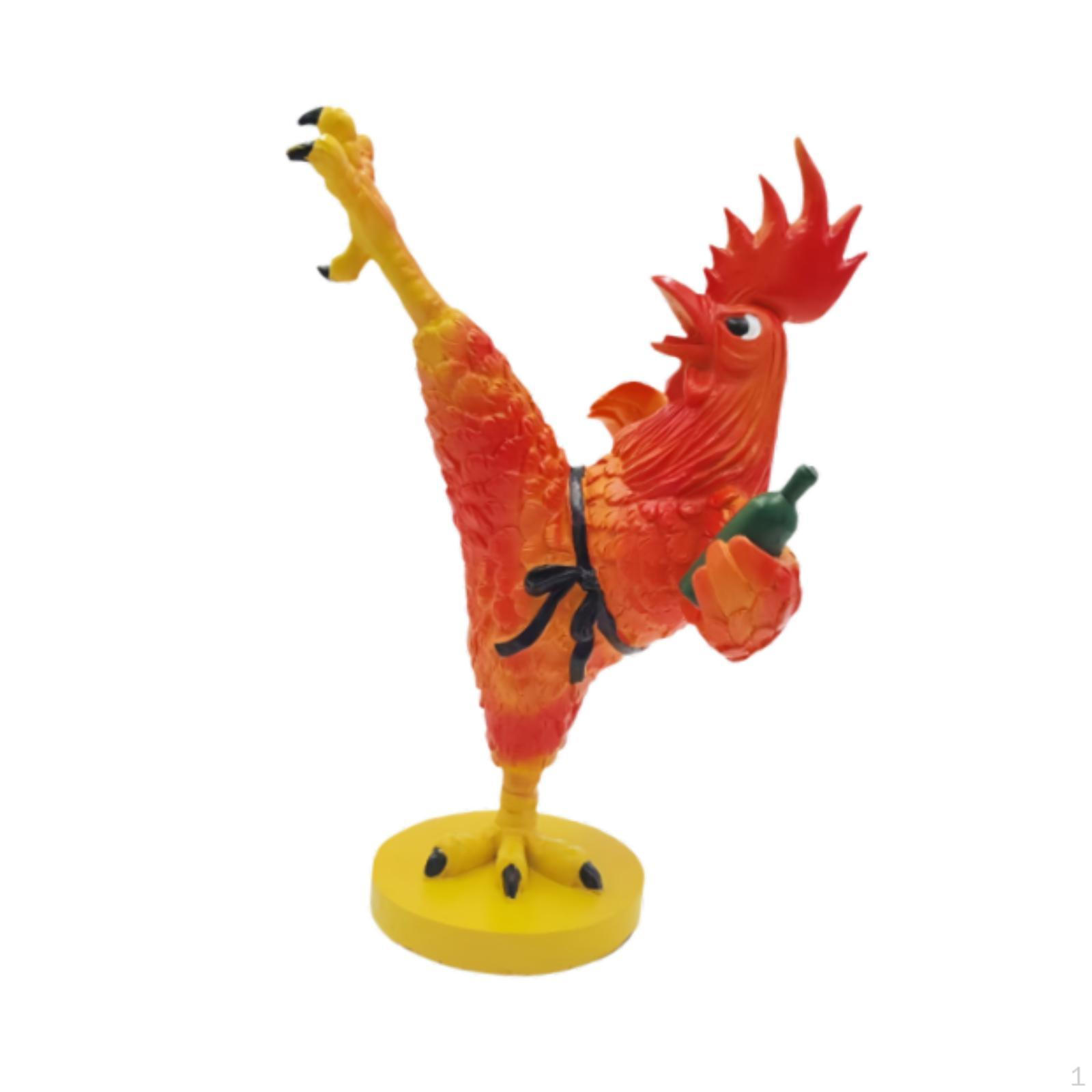 

Figurine Animal Sculpture for Living Room Office Shelf жовтий