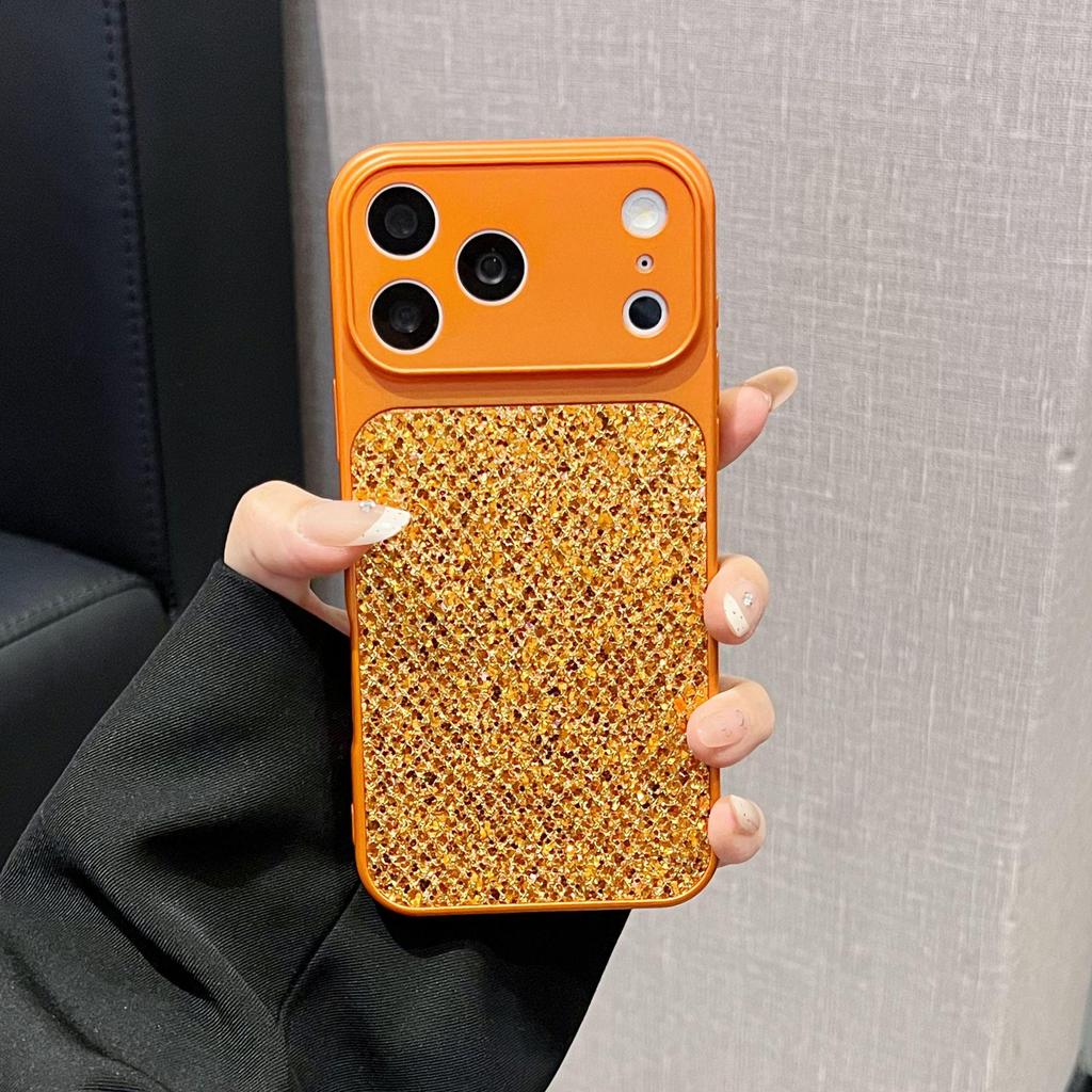 Luxusní třpytivý obal na telefon: Hodí se pro iPhone 17 Pro Max, 16e a 15