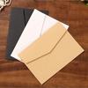 10Pcs Black White Kraft Paper Envelopes Blank Paper Envelope Vintage European Style Envelope for Car