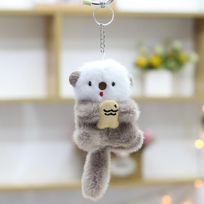 Plush Toys, Small Pendants, Otter Dolls, Cute, Lazy Bags, Hanging Keychain, Dolls