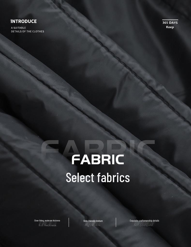 2025 Men's Lightweight Hooded Cotton Jacket - Winter Style, Fashion-Forward, Perfect for Running, Casual, and Thin Yet Warm.