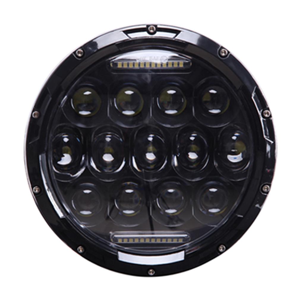7 Inch Headlight For Motorcycle 7Inch Round DRL Turn Signal Halo LED Headlamp Electra Street Glide Road