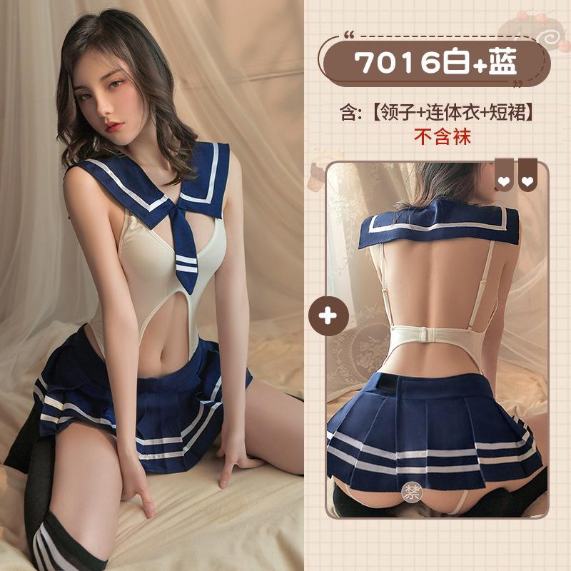Sexy lingerie student new free pure desire jk campus uniform dating robe seduction passion woman